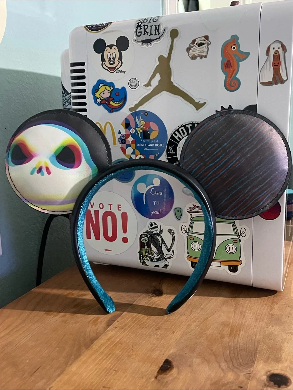 Jack skeleton headband